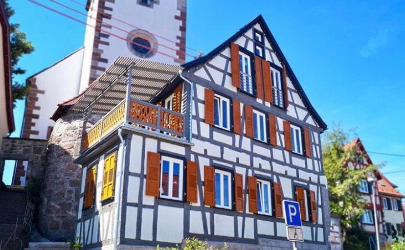 Sulzbach an der Murr Goldenes Hausleアパートホテル エクステリア 写真